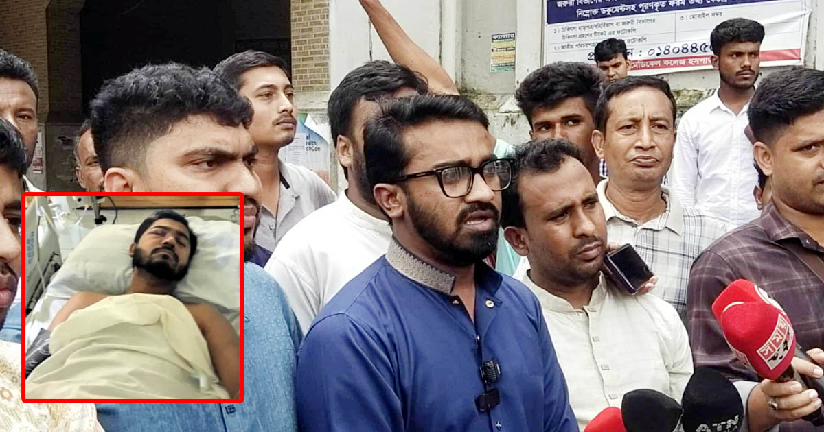 ভিপি নুরকে সুস্থ দেখানোর একটি পরিকল্পনা চলছে