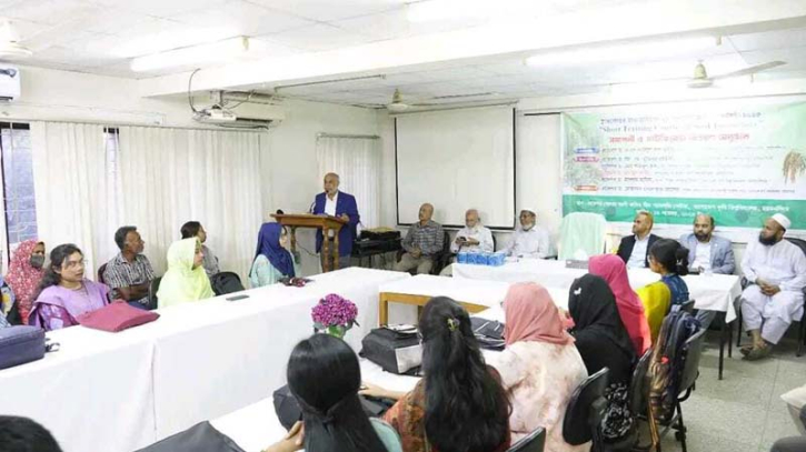 বাকৃবিতে বীজ প্রযুক্তি বিষয়ক প্রশিক্ষণের সমাপনী ও সনদ বিতরণ