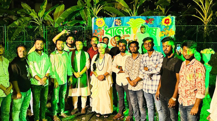 পালা গানে ৩১ দফা প্রচারণায় ছাত্রদল নেতা