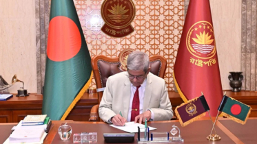 বঙ্গভবনে নবনির্বাচিত রাষ্ট্রপতির কার্যক্রম শুরু