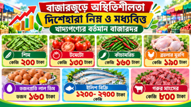 বাজারজুড়ে অস্থিতিশীলতা, দিশেহারা নিম্ন ও মধ্যবিত্ত